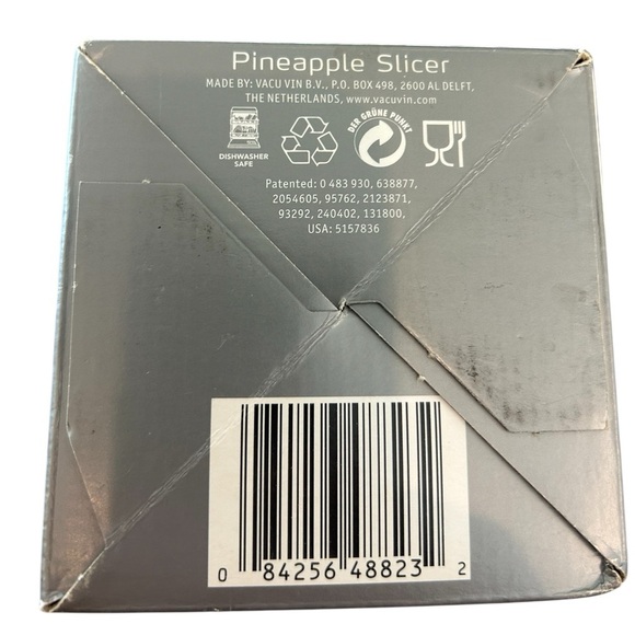 Vacu Vin Stainless Steel Kitchen Pineapple Slicer - NEW in Box - Picture 7 of 8